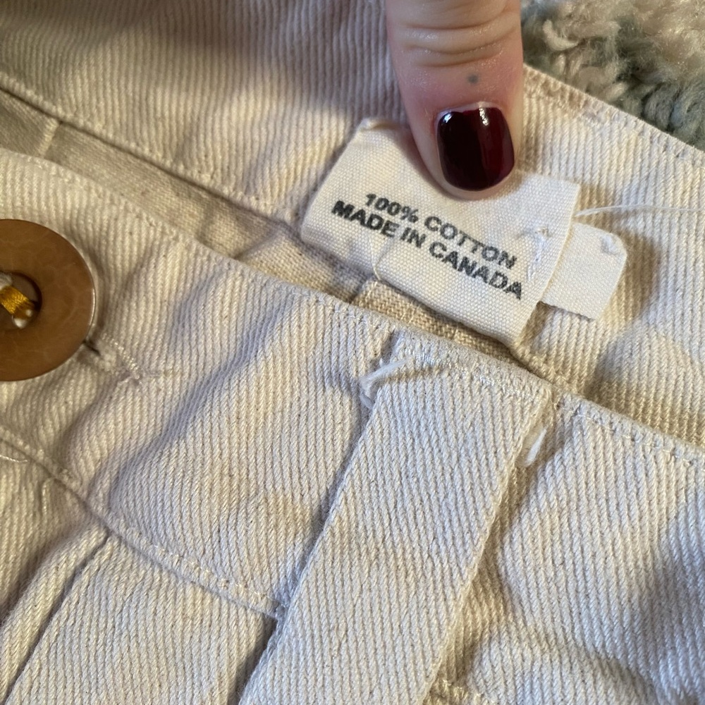 Beaton Linen Utility Pants Natural - Picture 9 of 9